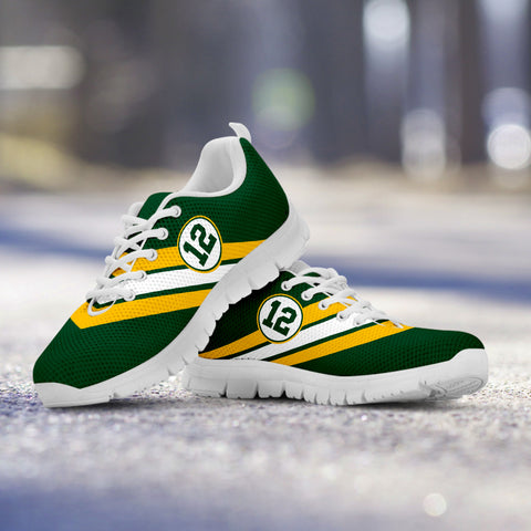 Image of Green Bay 12 Sports Running Shoes White