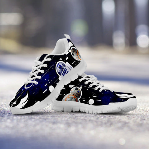 Image of R2-D2 BB-8 Running Shoes White