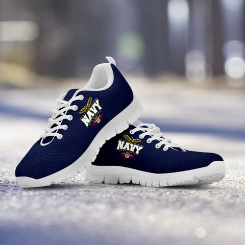 Image of Navy Running Shoes