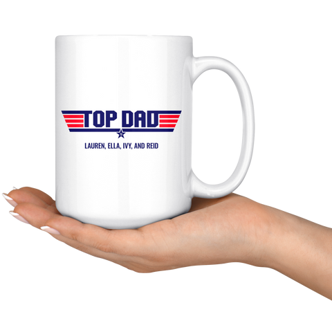 Image of Top Dad Mug Lauren Ella Ivy Reid