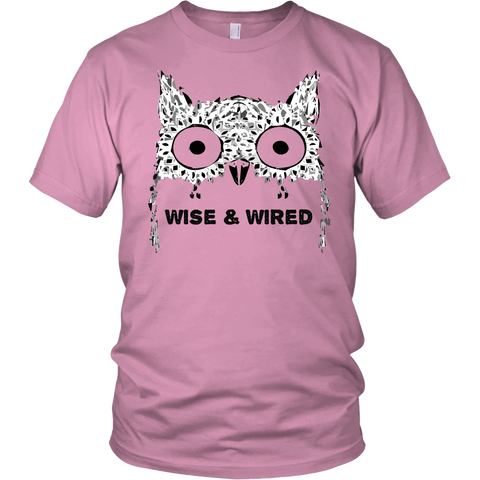 Image of Wise & Wired Owl District Unisex T-Shirt