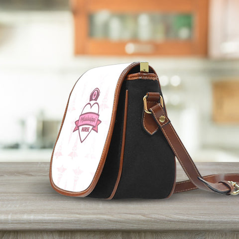 Image of Mississippi Nurse Saddle Bag Pink