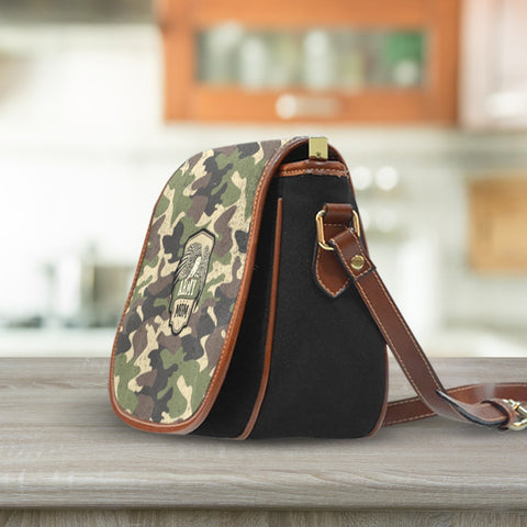 Image of Army Mom Camouflage Saddle Bag