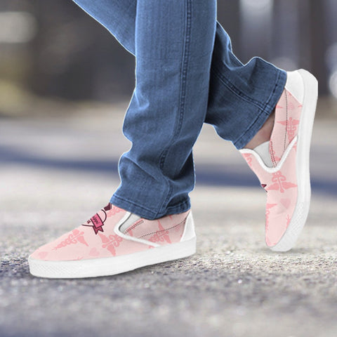 Image of Mississippi Nurse Slip On Shoes Pink