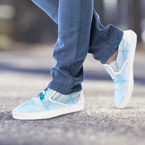 Image of Mississippi Nurse Slip On Shoes Blue
