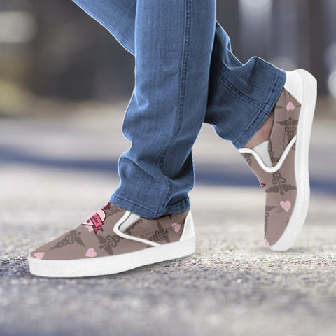 Image of Mississippi Nurse Slip On Shoes Rosy Brown