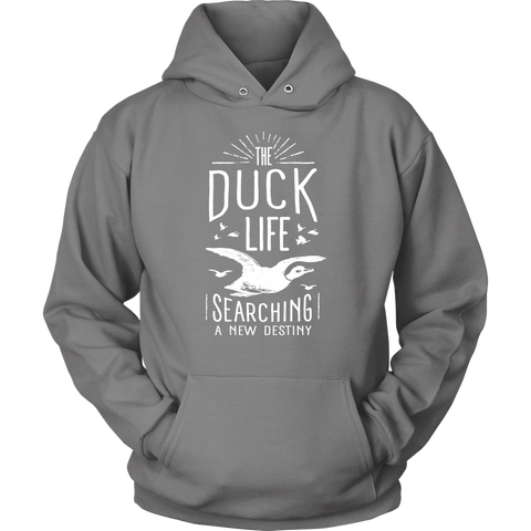 Image of Duck Life Searching A New Destiny Unisex Hoodie Sweatshirt