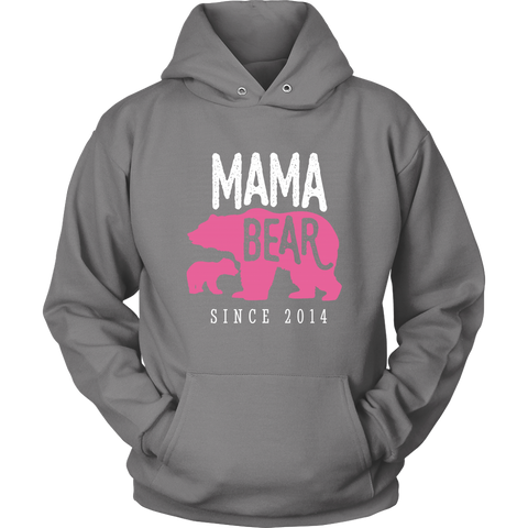 Image of Mama Bear Since 2014 Hoodie Sweatshirt