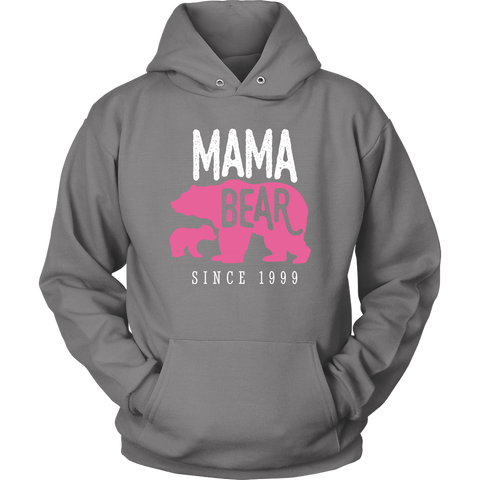 Image of Mama Bear Since 1999 Hoodie Sweatshirt
