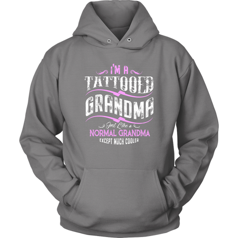 Image of Tattooed Grandma Hoodie Sweatshirt