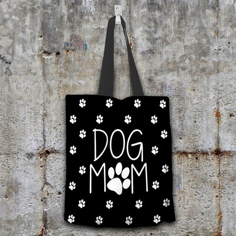 Image of Dog Mom Tote Bag