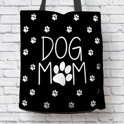 Image of Dog Mom Tote Bag