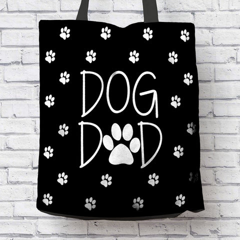 Image of Dog Dad Tote Bag