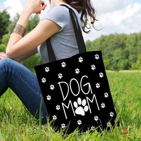 Image of Dog Mom Tote Bag