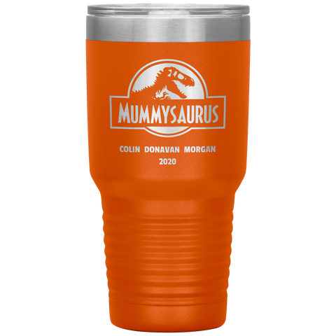 Image of Mummysaurus Personalized Tumbler