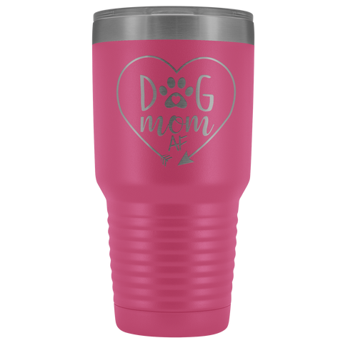 Image of Dog Mom Heart Tumbler AF