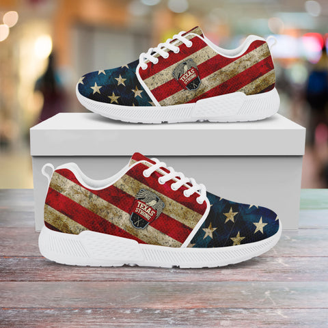 Image of Texas Strong Athletic Sneakers White
