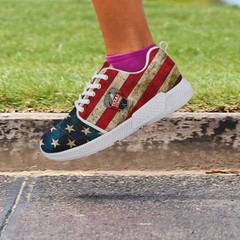 Image of Texas Strong Athletic Sneakers White