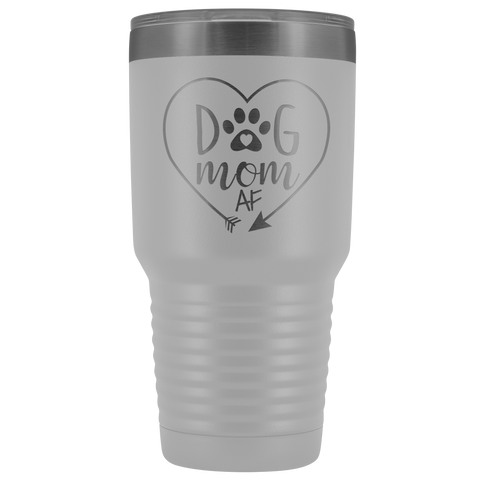 Image of Dog Mom Heart Tumbler AF
