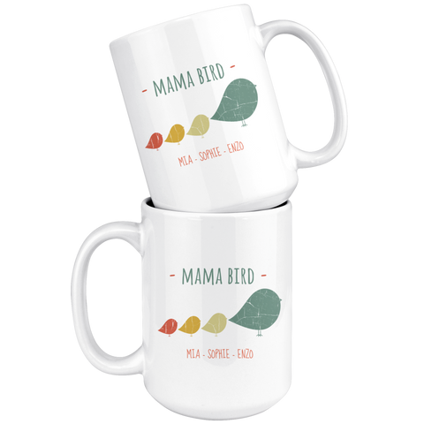 Image of Mama Bird 15oz Mug Mia Sophie Enzo