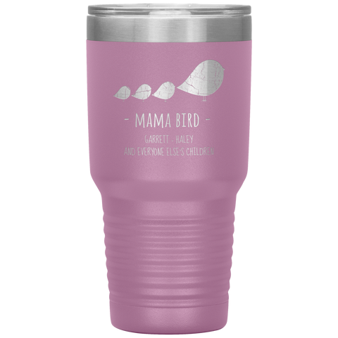 Image of Mama Bird Tumbler Garrett and Haley