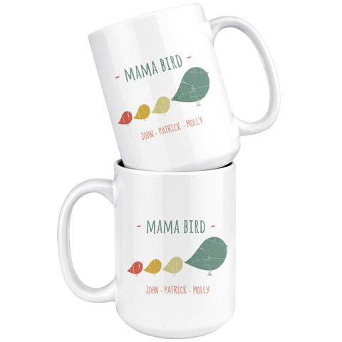 Image of Mama Bird John Patrick Molly 15oz Mug