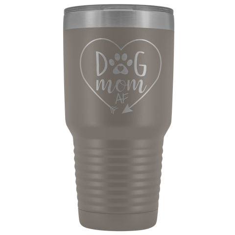 Image of Dog Mom Heart Tumbler AF