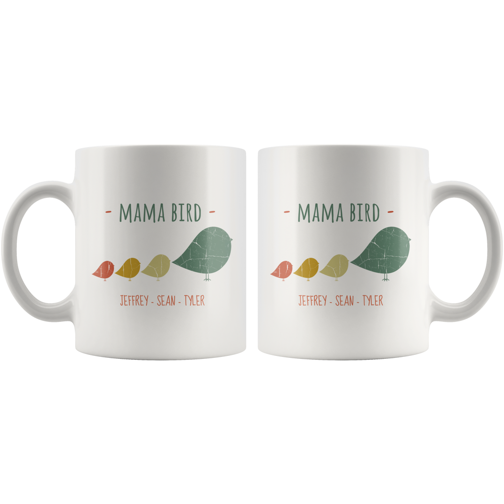 Mama Bird Mug Jeffrey Sean Tyler