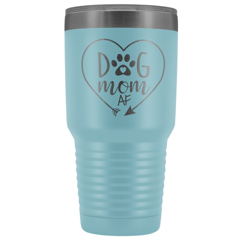 Image of Dog Mom Heart Tumbler AF