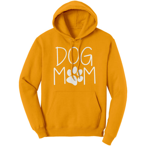 Image of Dog Mom Hoodie Gold and Orange
