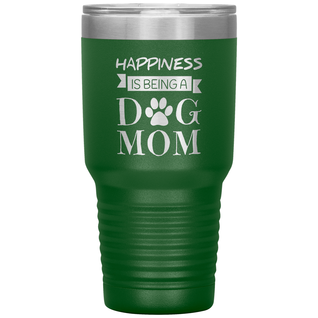 Happiness_Is_Being_A_Dog_mom_Tumbler_30oz_Tumbler_Green_Mockup.png