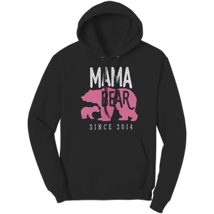 Mama_Bear_Since_2014_Hoodie_Sweatshirt_Black_Front_Mockup.png