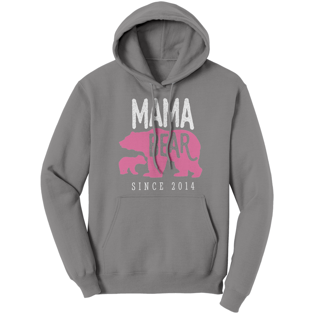 Mama_Bear_Since_2014_Hoodie_Sweatshirt_Med_Grey_Front_Mockup.png