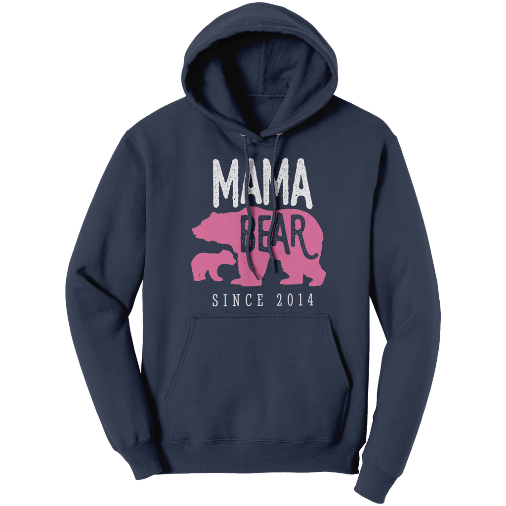 Mama_Bear_Since_2014_Hoodie_Sweatshirt_Navy_Front_Mockup.png