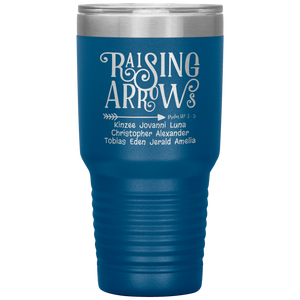Raising Arrows Personalized Tumbler