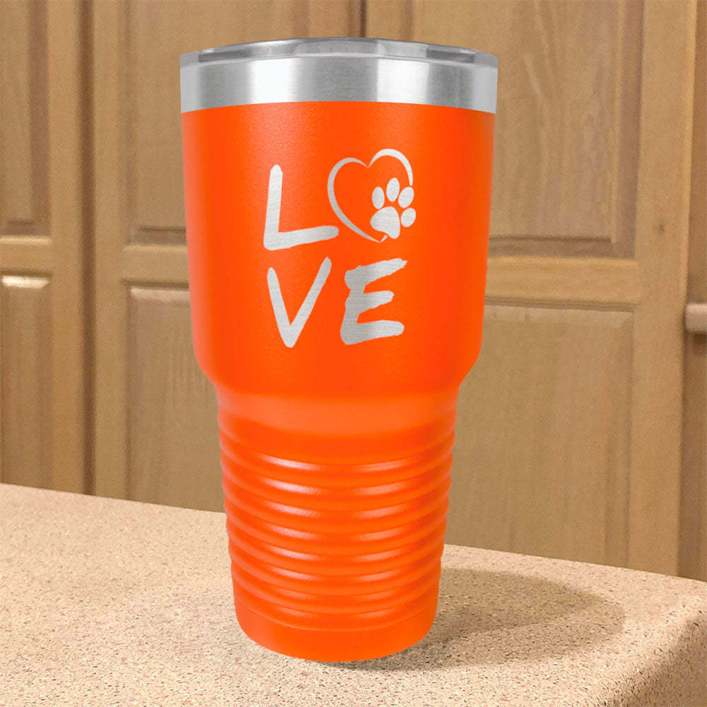 Love Paw Stainless Steel Tumbler