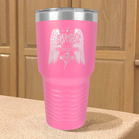 Image of Stainless Steel Tumbler The Harder You Fall The Stronger you Rise