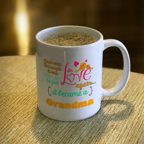 Image of Fall In Love Again Personalized Ceramic Coffee Mug