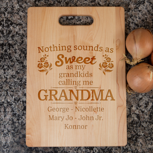 Nothing Sounds As Sweet Cutting Board