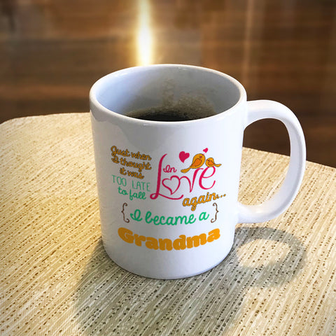 Image of Fall In Love Again Personalized Ceramic Coffee Mug