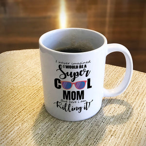 Personalized Ceramic Coffee Mug A Super Cool Person