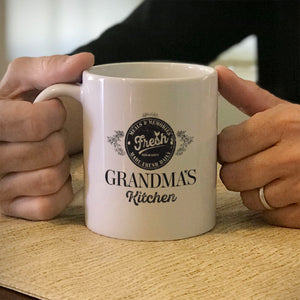 Meals & Memories Personalized Ceramic Coffee Mug