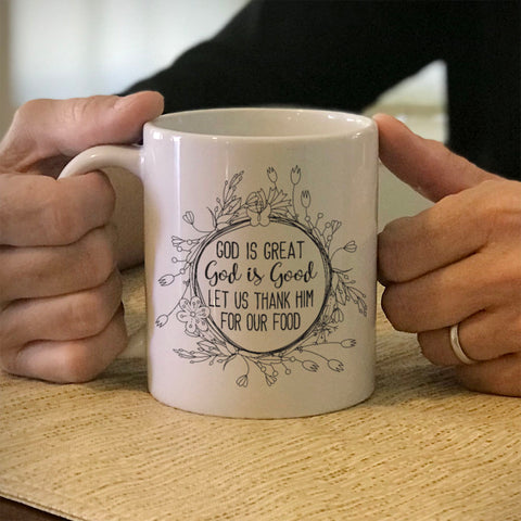 Image of Ceramic Coffee Mug God Is Great
