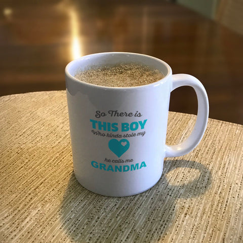 Image of So There Is This Boy Personalized Ceramic Coffee Mug