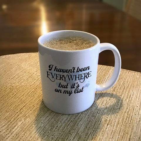 Image of Been Everywhere Ceramic Coffee Mug