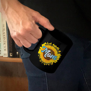 Ceramic Coffee Mug Black Mom You Are My Sunshine