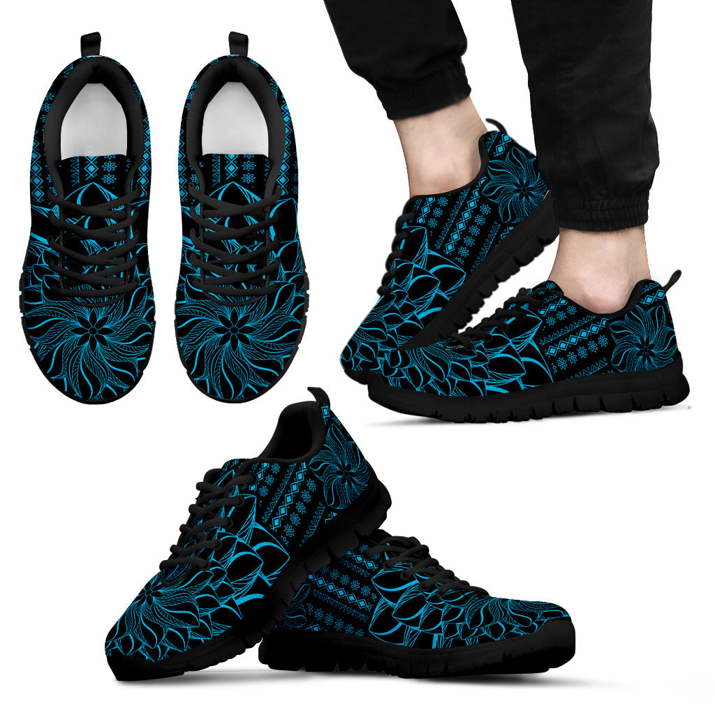 Mandala Running Shoes Turquoise Black