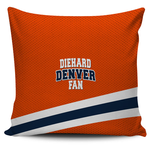 Image of Diehard Denver Fan Sports Pillowcase