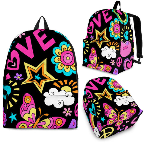 Image of Peace and Love Backpack