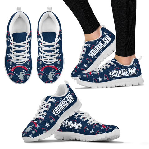 Image of New England Football Fan Sports Running Shoes